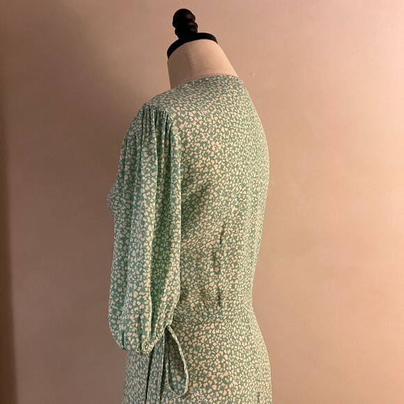 Rixo Staci dress – Green Tea-Length Dress (US 6/UK 10) - Picture 14 of 15